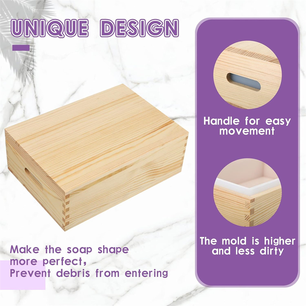 Large Soap Molds Rectangle Sil - Soap Making Kit For Beginners recension och pris