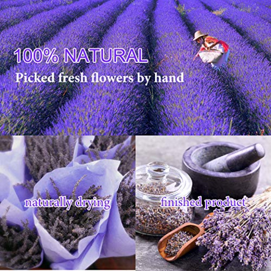 9 Bags Dried Flowers, 100% Nat - Soap Making Diy Kit recension och pris