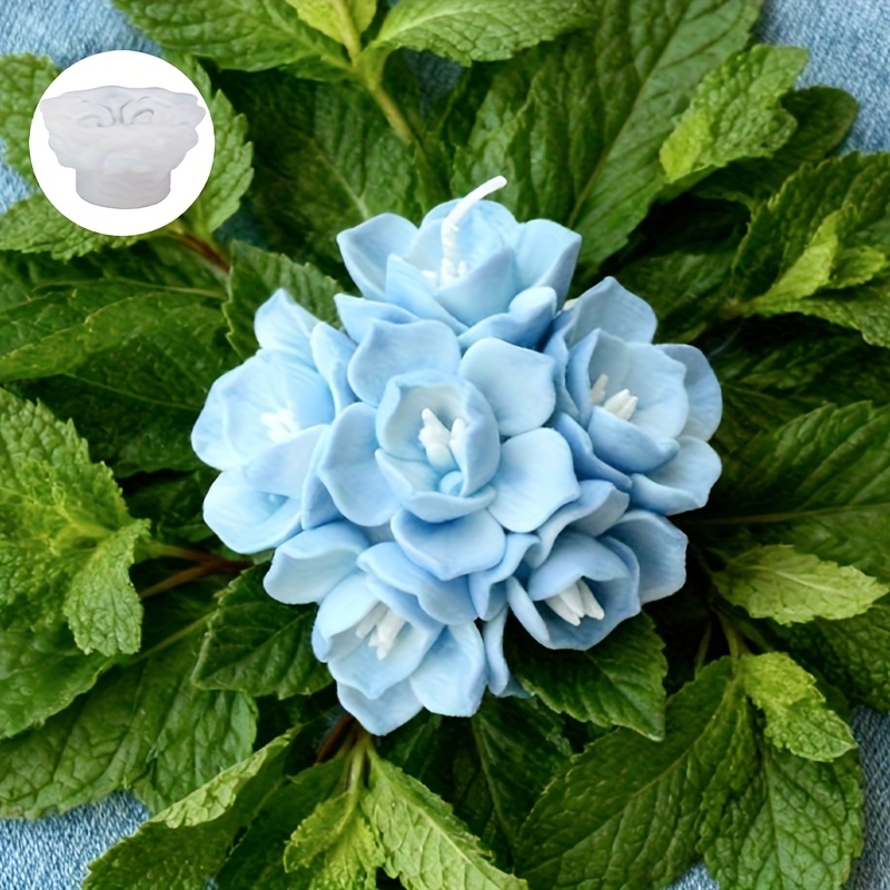 1 Hydrangea Candle Silicone Mo - Soap Making Instructions recension och pris