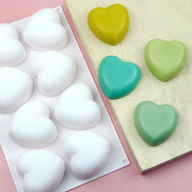 Love Heart Silicone Soap Mold  - Soap Making Diy Kit recension och pris