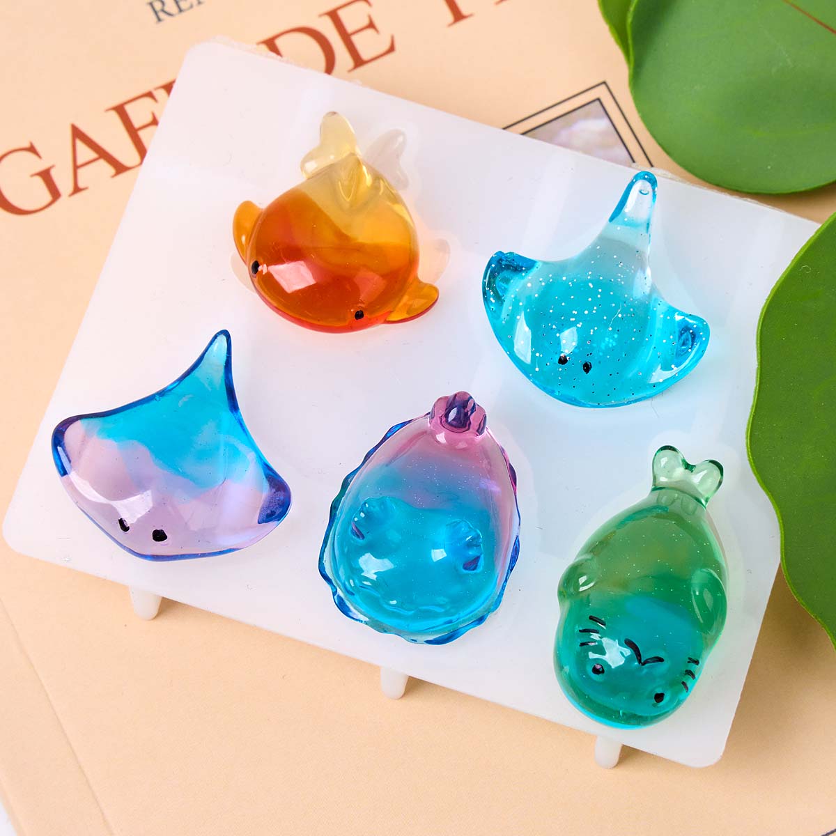 3D Healing Kawaii Manta Ray Wh - Soap Making Instructions recension och pris