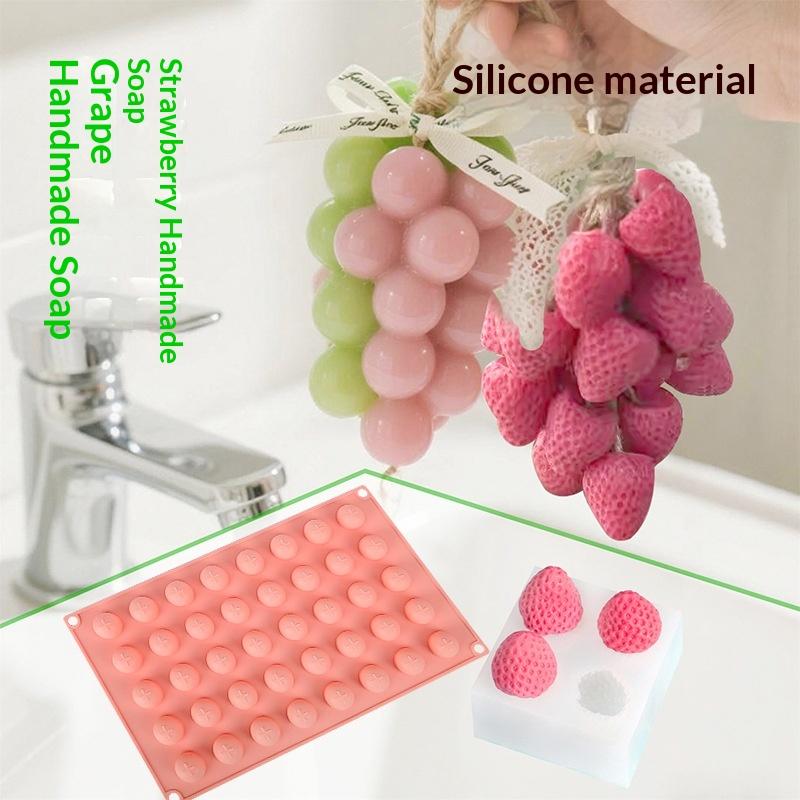 Silicone Grape Ball Molds Soft - Soap Making Kit For Beginners recension och pris