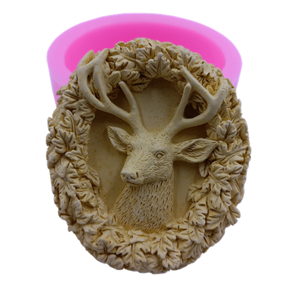 Deer Design Soap Silicone Mold - Soap Making Instructions recension och pris