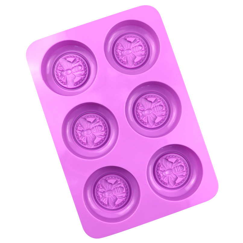 6-Cavity Honeycomb Bee Silicon - Soap Making Instructions recension och pris