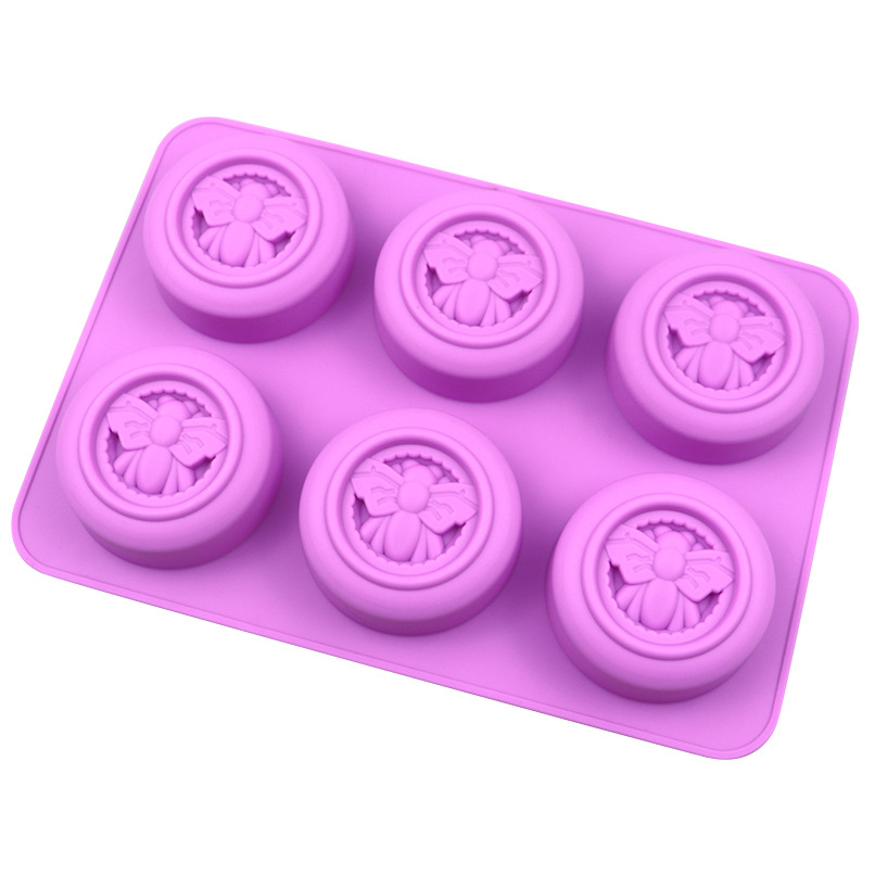 6-Cavity Honeycomb Bee Silicon - Soap Making Instructions recension och pris